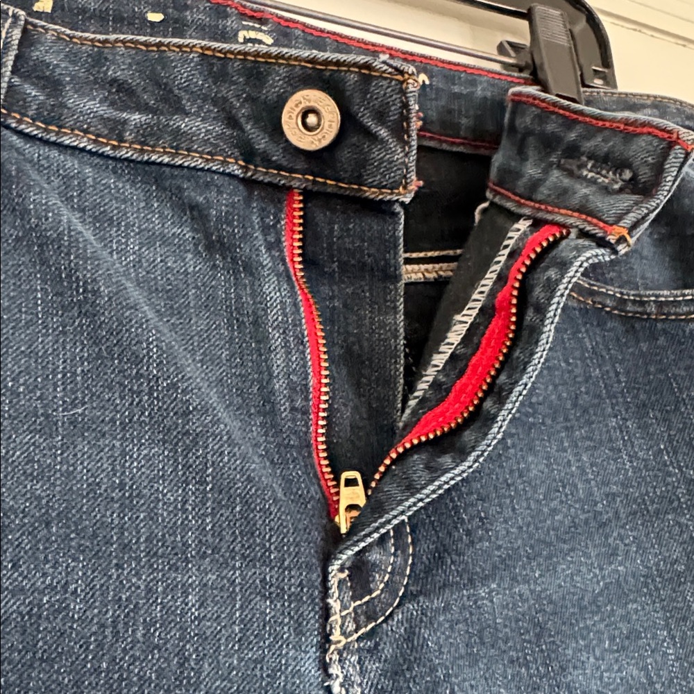 Dickies 5-pocket Women’s Bootcut Relaxed Fit Mid-Rise Denim Blue Jeans Size 8 - Picture 5 of 7